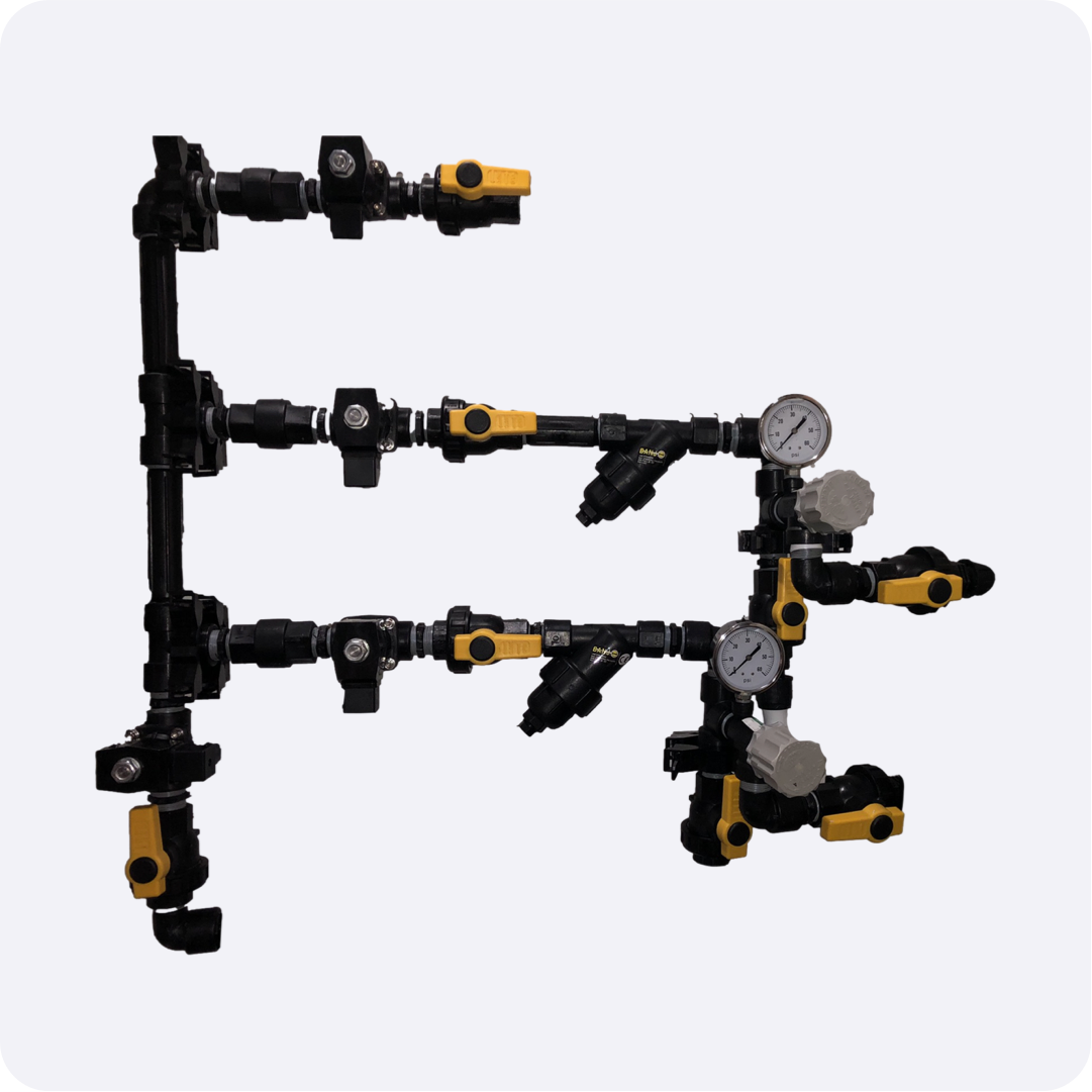 HVK-2 HydroMesh 2+2 Solenoid Valve Circuit